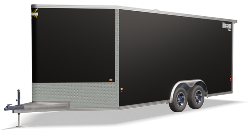 Enclosed All-Aluminum Cargo Trailers By Mission Trailers